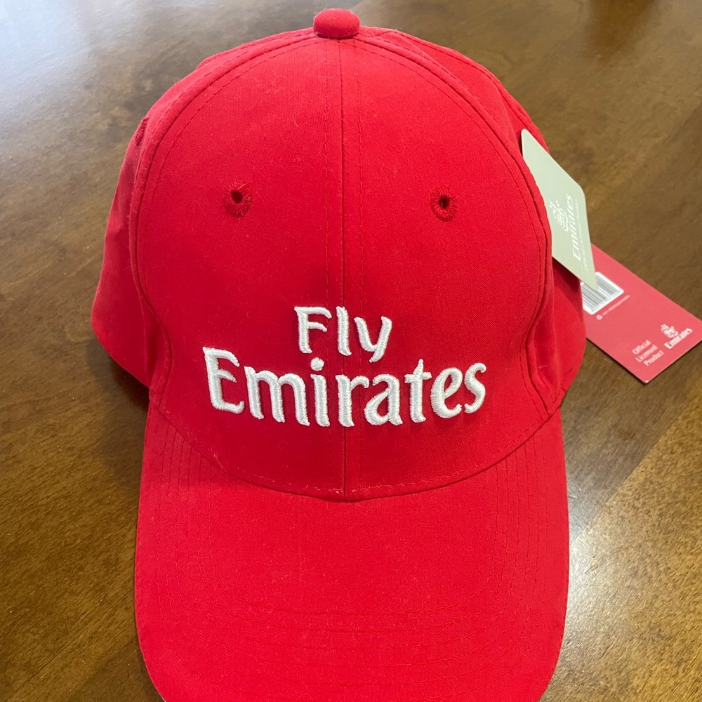 Emirates Fly Better Microfibre Cap Red